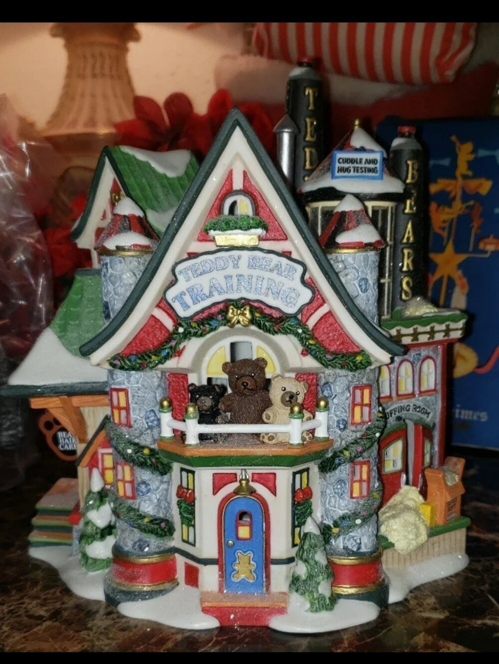 Department 56 "Teddy Bear Training Center"North Pole Series - Picture 2 of 12